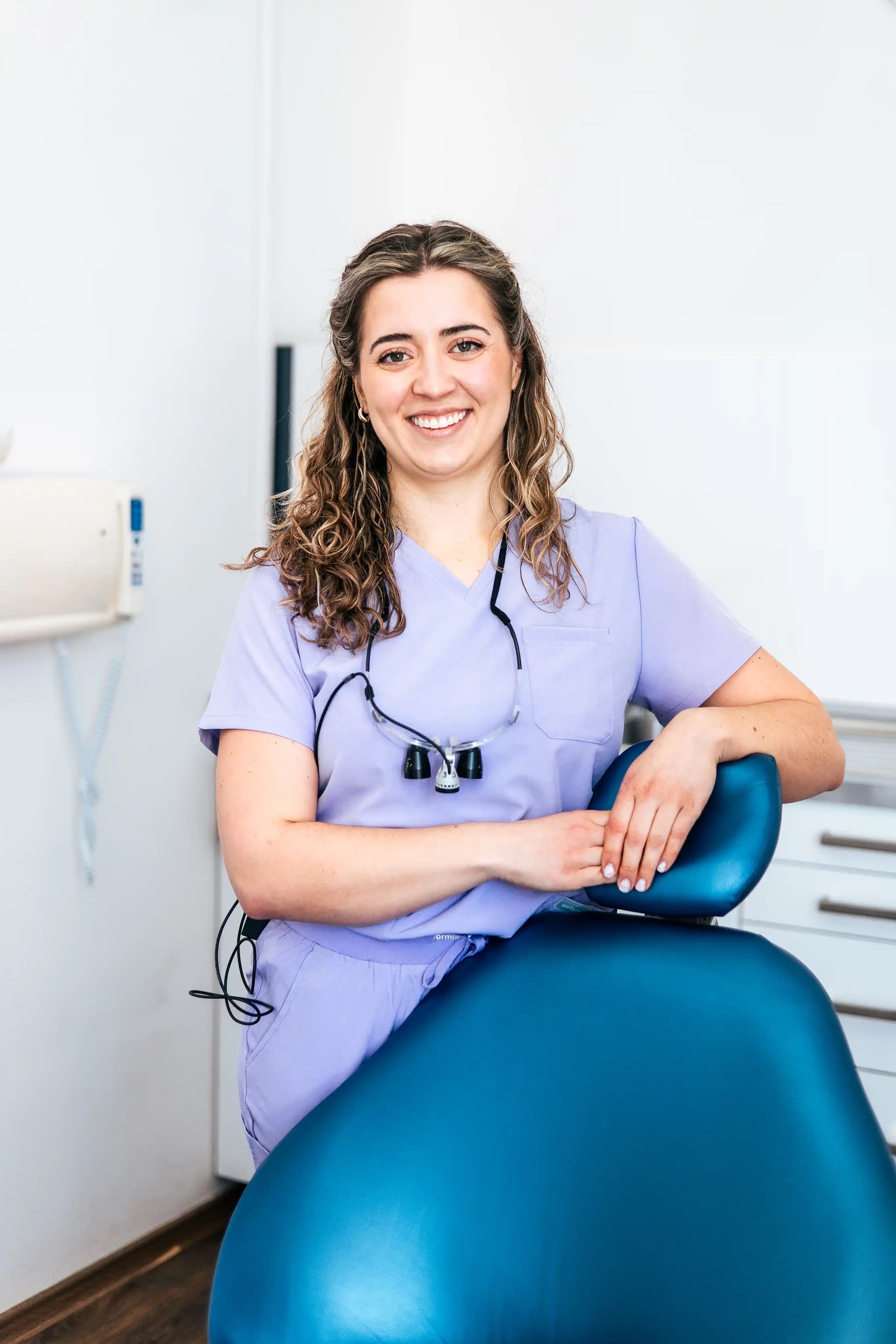 Blanka Šebková – dentální hygienistka v ordinaci